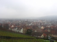 Esslingen am Neckar, de sus, din castelul-fortăreață